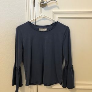 Abercrombie & Fitch babydoll cropped shirt